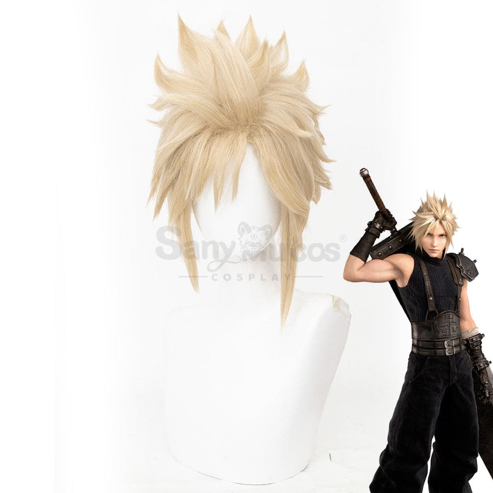 Game Final Fantasy Vii Cosplay Cloud Strife Wig Wigs