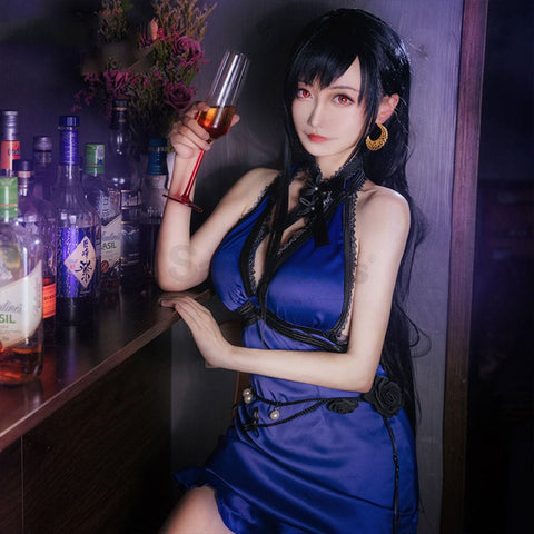 Game Final Fantasy Vii Cosplay Tifa Lockhart Dress Costume Costumes