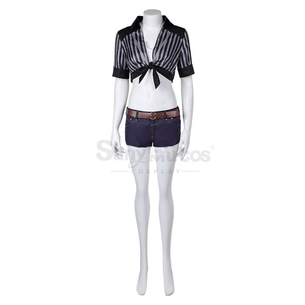 Game Final Fantasy Vii Cosplay Tifa Lockhart Uv Protection Swimsuit Costume Costumes