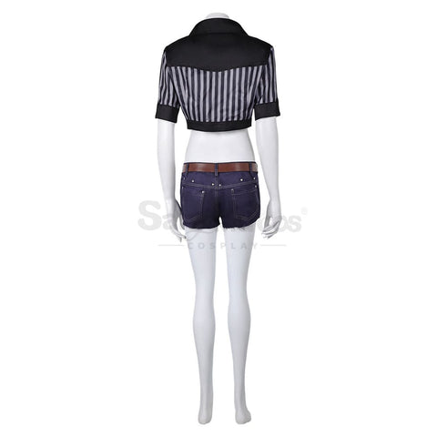 Game Final Fantasy Vii Cosplay Tifa Lockhart Uv Protection Swimsuit Costume Costumes