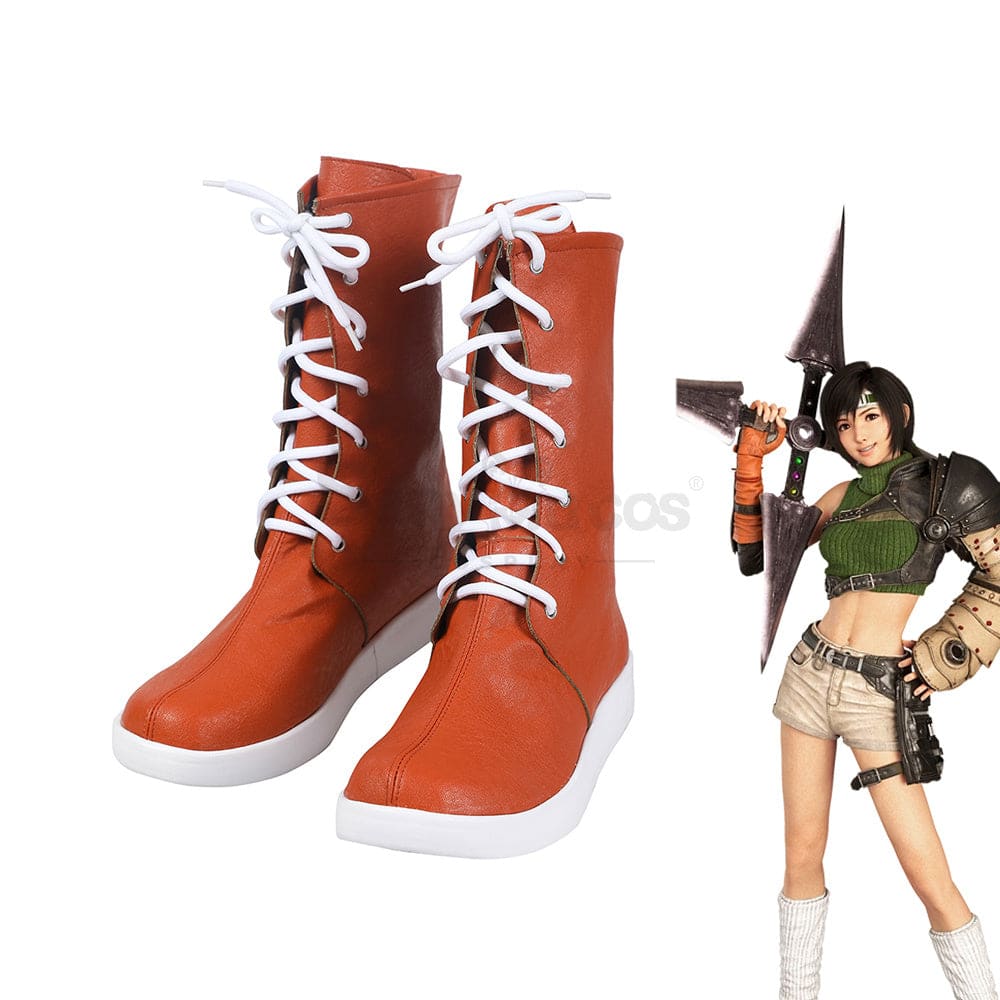 Game Final Fantasy Vii Cosplay Yuffie Kisaragi Shoes Boots