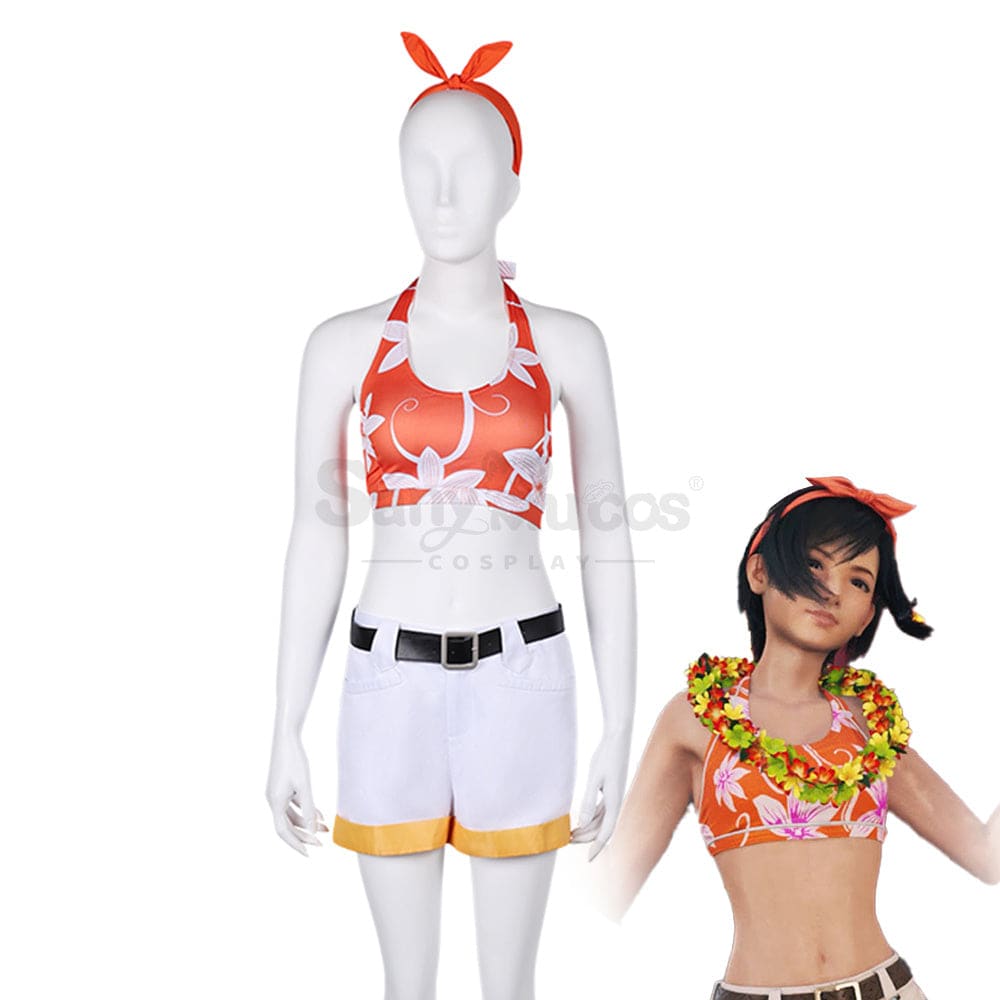 Game Final Fantasy Vii Cosplay Yuffie Kisaragi Swimsuit Costume Costumes