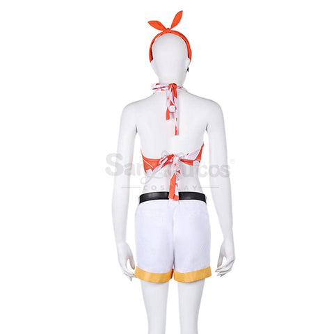 Game Final Fantasy Vii Cosplay Yuffie Kisaragi Swimsuit Costume Costumes