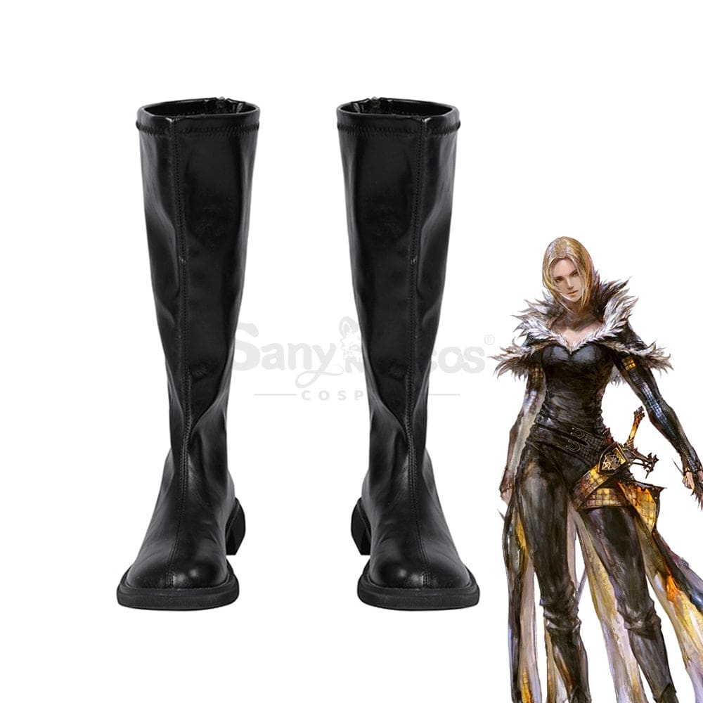 Game Final Fantasy Xvi Cosplay Benedikta Harman Shoes Boots