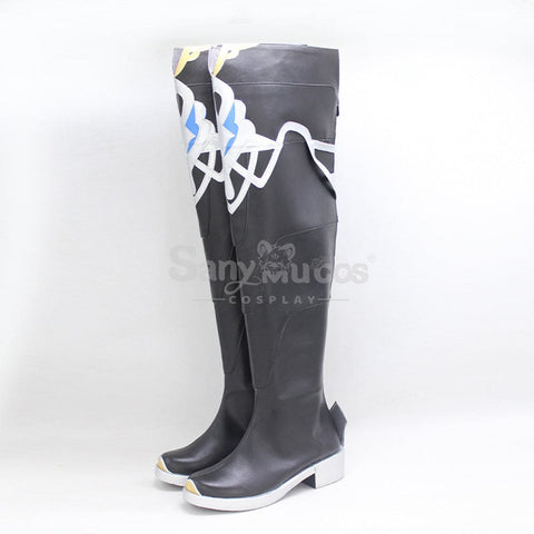 Game Genshin Impact Albedo Cosplay Shoes Boots