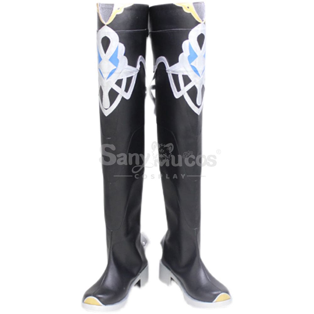 Game Genshin Impact Albedo Cosplay Shoes Boots