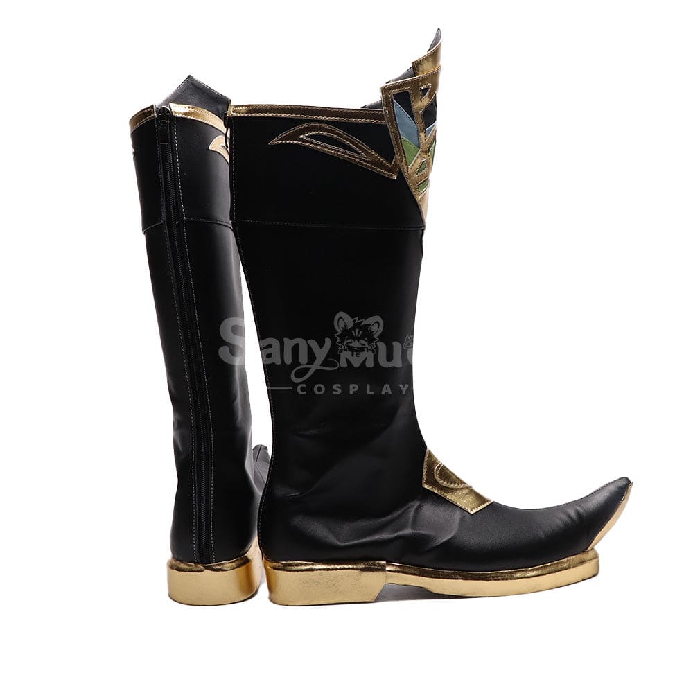 Game Genshin Impact Cosplay Alhaitham Shoes Boots