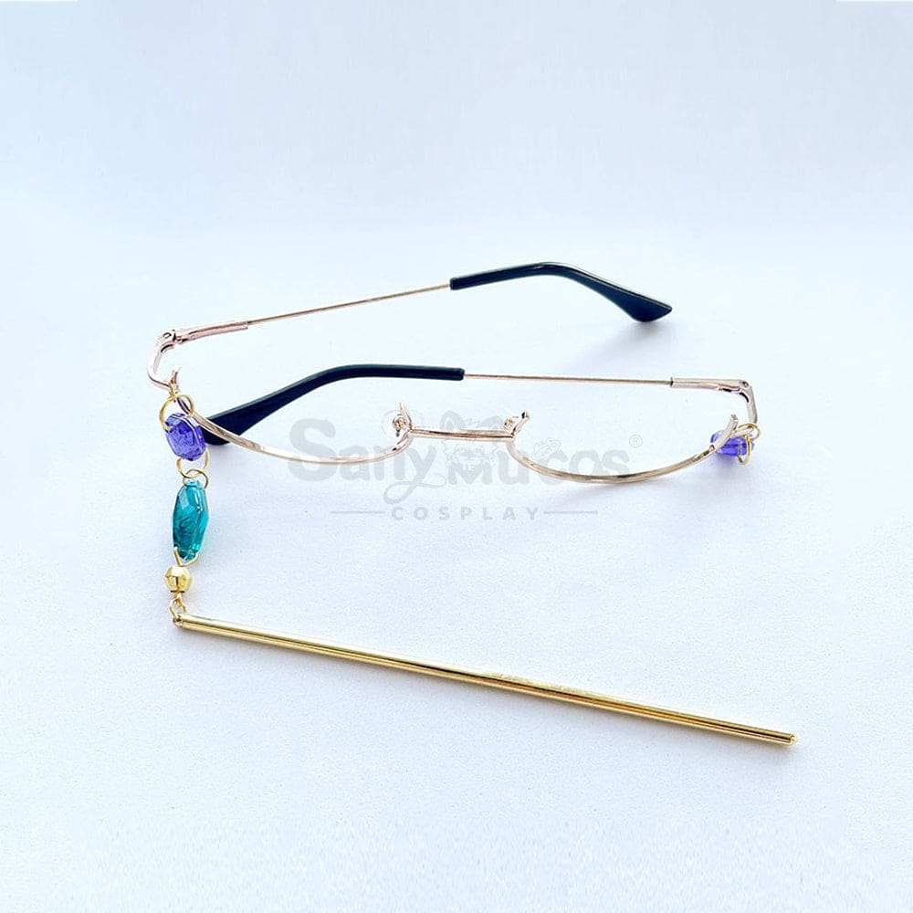 Game Genshin Impact Cosplay Baizhu’s Glasses & Hairpin Accessory B Prop