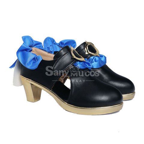 Game Genshin Impact Cosplay Bamboo Rain Xingqiu Shoes Boots