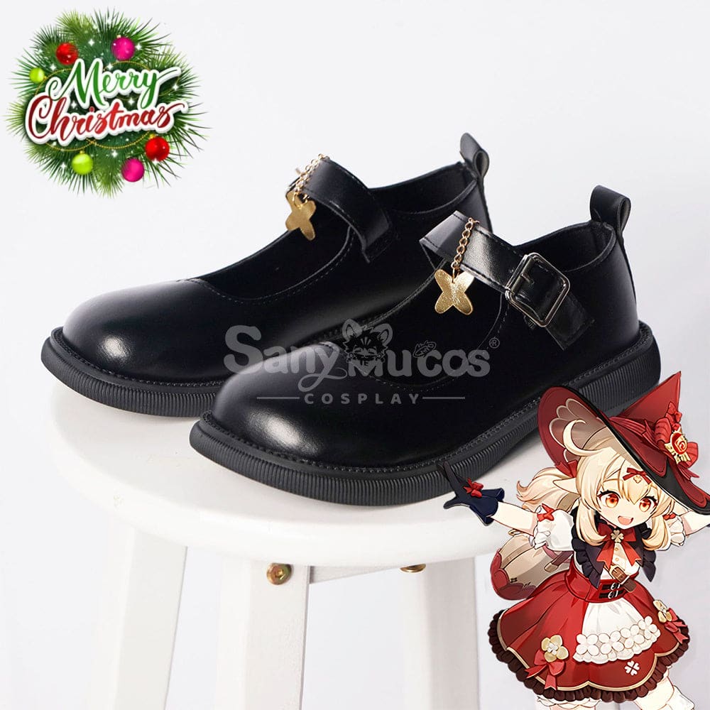 Game Genshin Impact Cosplay Blossoming Starlight Klee Shoes Boots