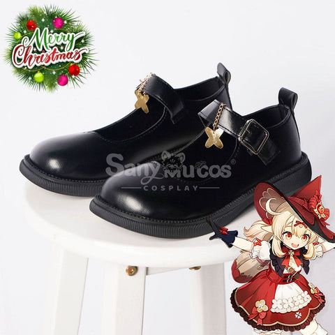 Game Genshin Impact Cosplay Blossoming Starlight Klee Shoes Boots