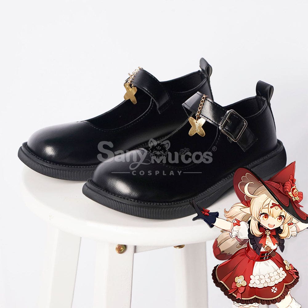 Game Genshin Impact Cosplay Blossoming Starlight Klee Shoes Boots