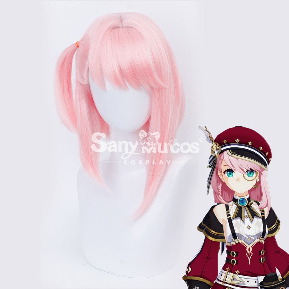 Game Genshin Impact Cosplay Charlotte Wig Wigs