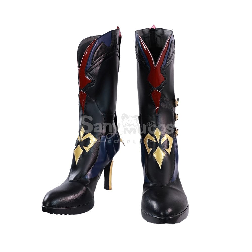 Game Genshin Impact Cosplay Chasca Shoes Boots