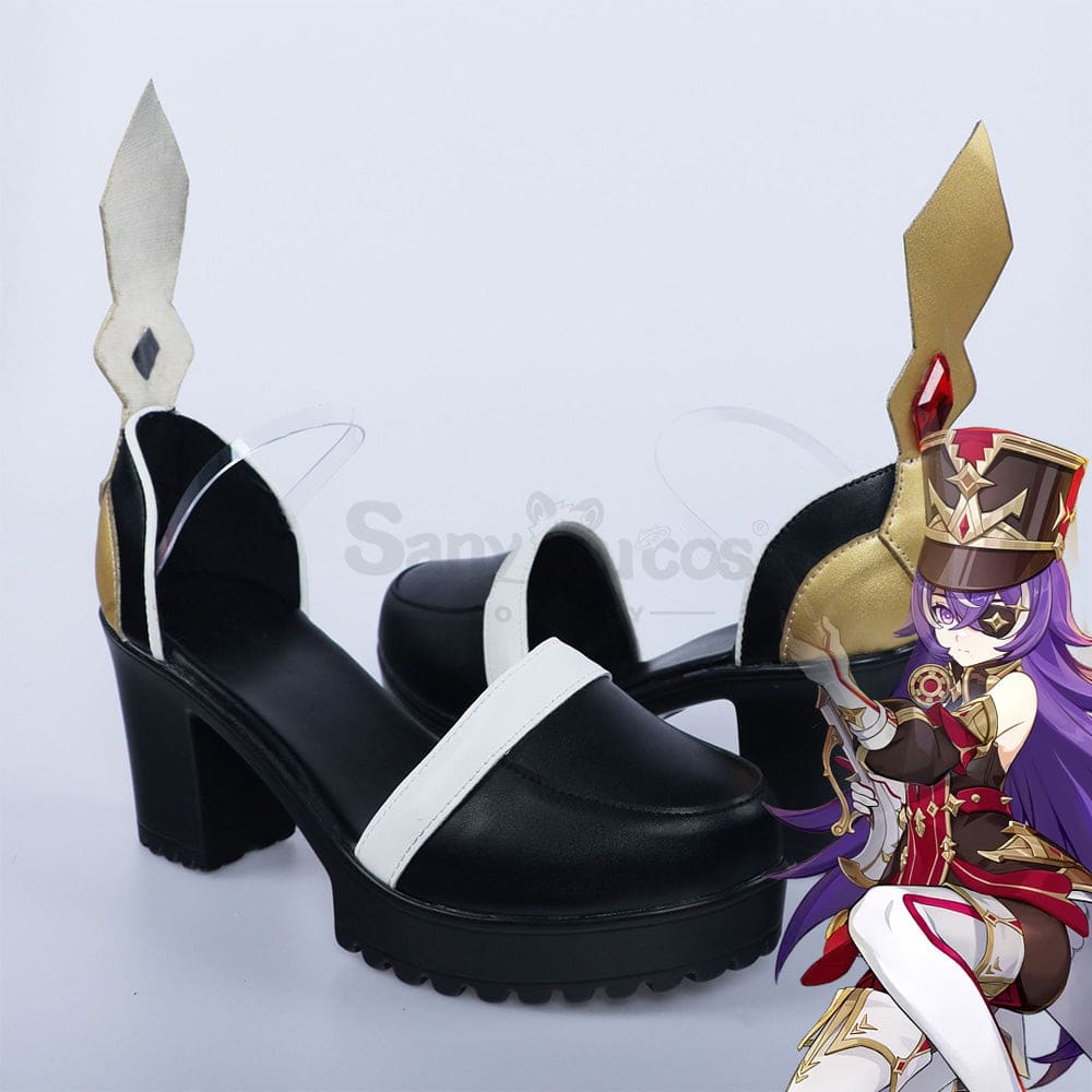 Game Genshin Impact Cosplay Chevreuse Shoes Boots