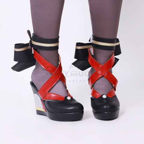 Game Genshin Impact Cosplay Chiori Shoes Boots