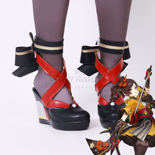 Game Genshin Impact Cosplay Chiori Shoes Boots 1000