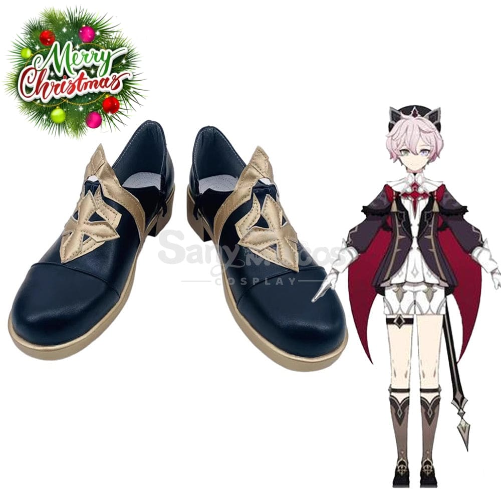 Game Genshin Impact Cosplay Dahlia Shoes Boots