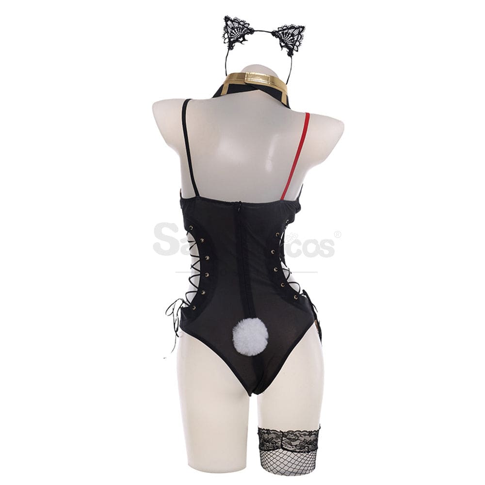 Game Genshin Impact Cosplay Dehya Sexy Bunny Girl Costume Costumes