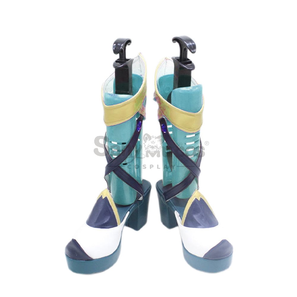 Game Genshin Impact Cosplay Faruzan Shoes Boots