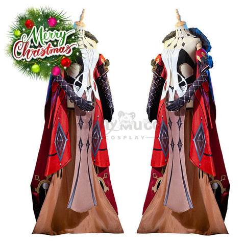 Game Genshin Impact Cosplay Fatui Harbinger The Fair Lady Rosalyne Costume Costumes