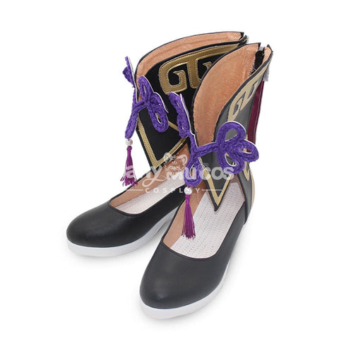 Game Genshin Impact Cosplay Fu Xuan Shoes Boots