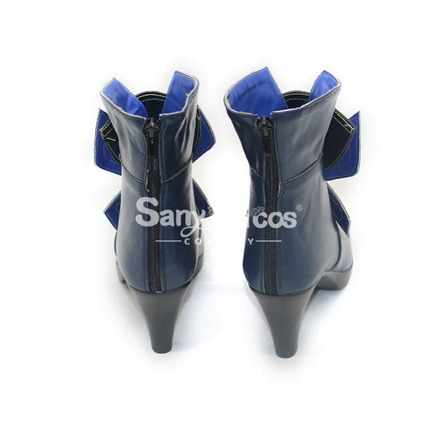 Game Genshin Impact Cosplay Furina Shoes Boots