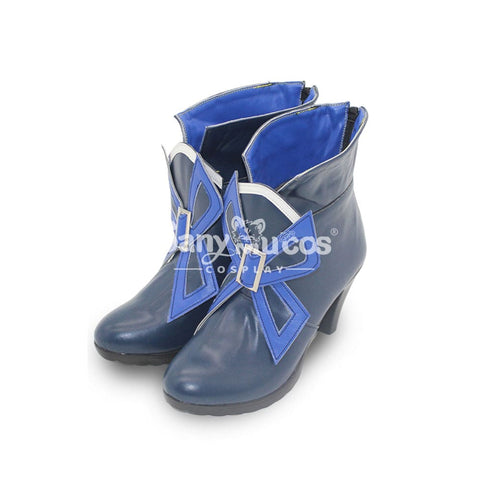 Game Genshin Impact Cosplay Furina Shoes Boots