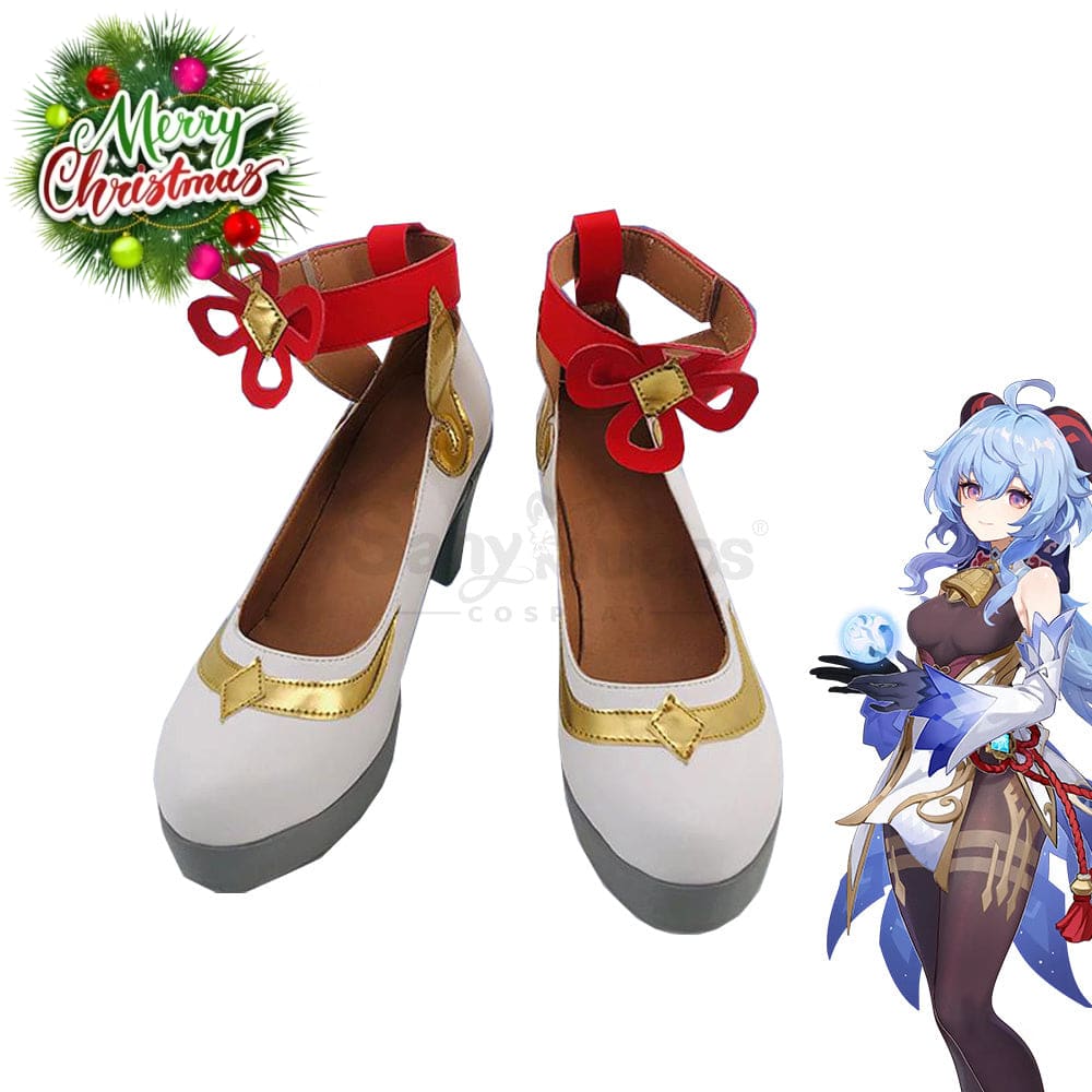 Game Genshin Impact Cosplay Ganyu Shoes Boots