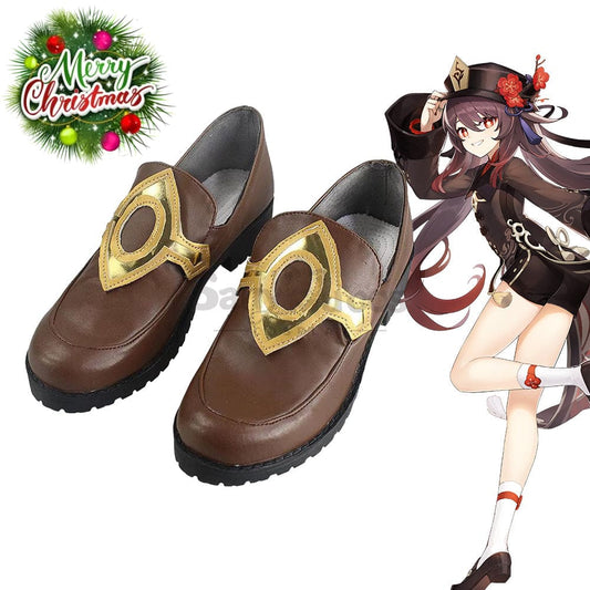Game Genshin Impact Cosplay Hutao Shoes Boots 1000