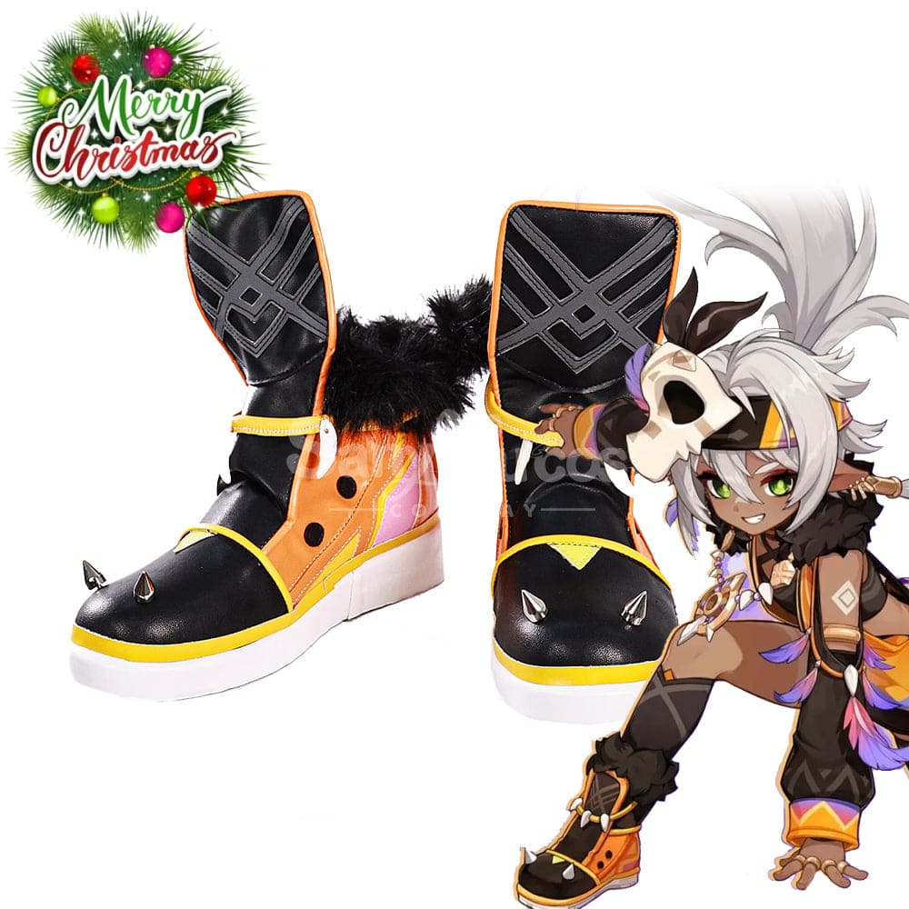 Game Genshin Impact Cosplay Iansan Cosplay Shoes Cosplay Shoes Boots