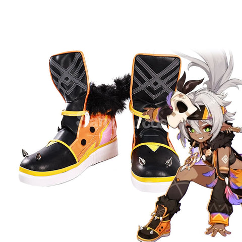 Game Genshin Impact Cosplay Iansan Cosplay Shoes Cosplay Shoes Boots
