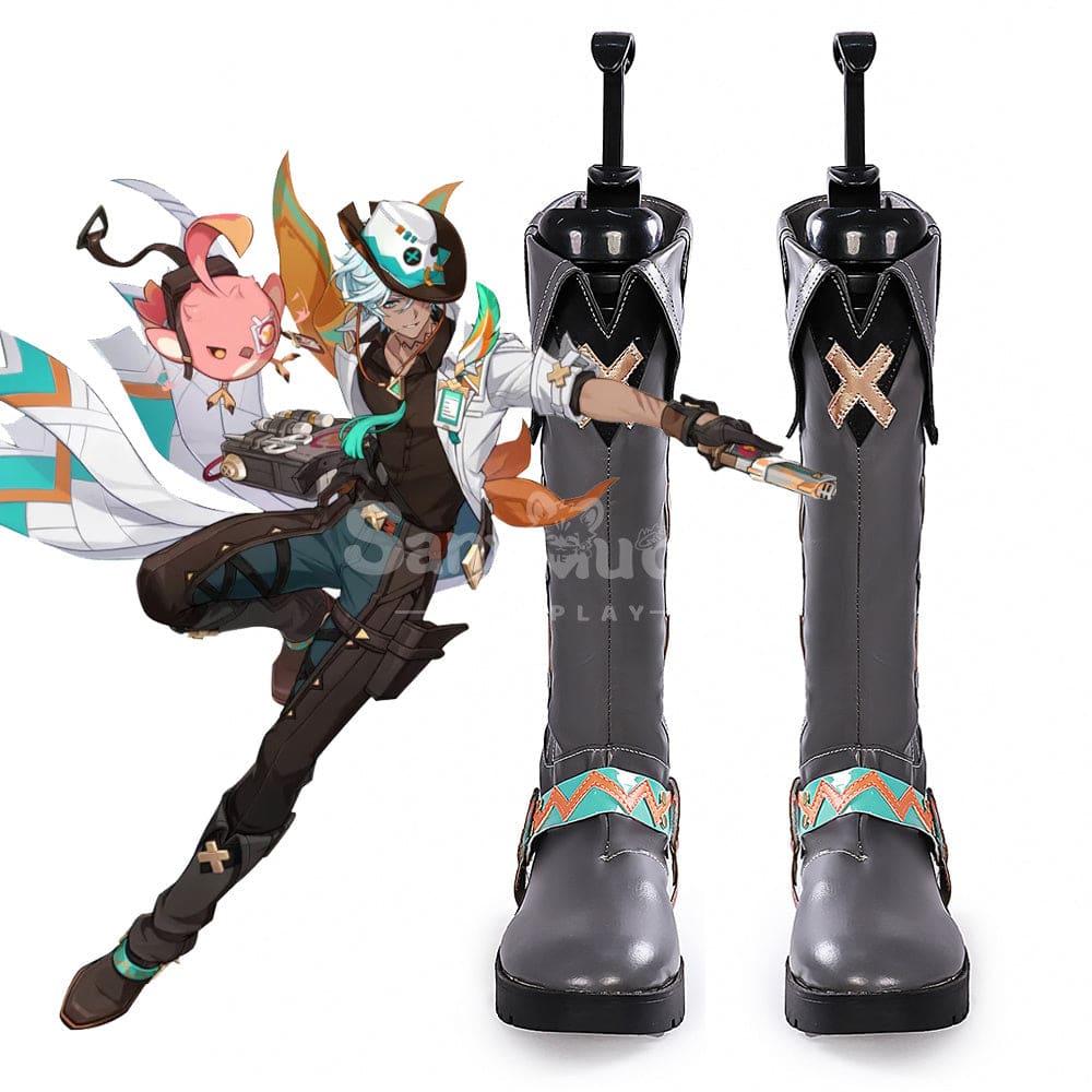 Game Genshin Impact Cosplay Ifa Cosplay Shoes Cosplay Shoes Boots