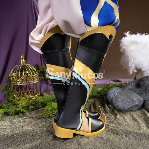 Game Genshin Impact Cosplay Kaeya Shoes Boots