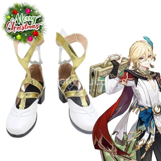 Game Genshin Impact Cosplay Kaveh Shoes Boots 1000