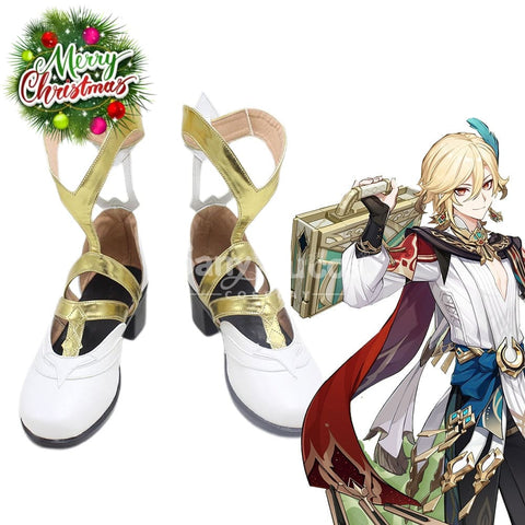 Game Genshin Impact Cosplay Kaveh Shoes Boots