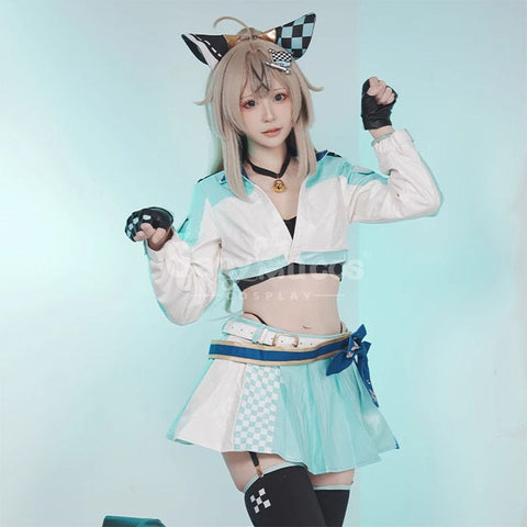 Game Genshin Impact Cosplay Kirara Racing Costume Costumes