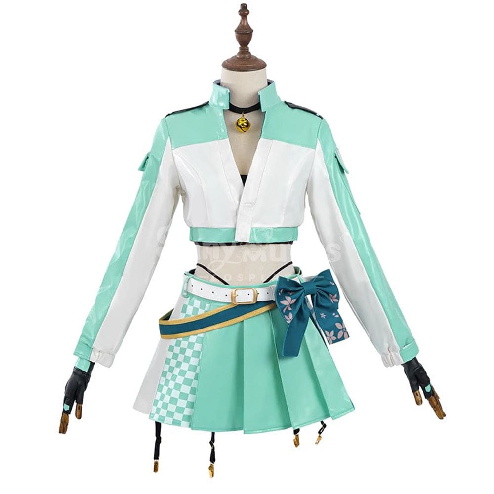 Game Genshin Impact Cosplay Kirara Racing Costume Costumes