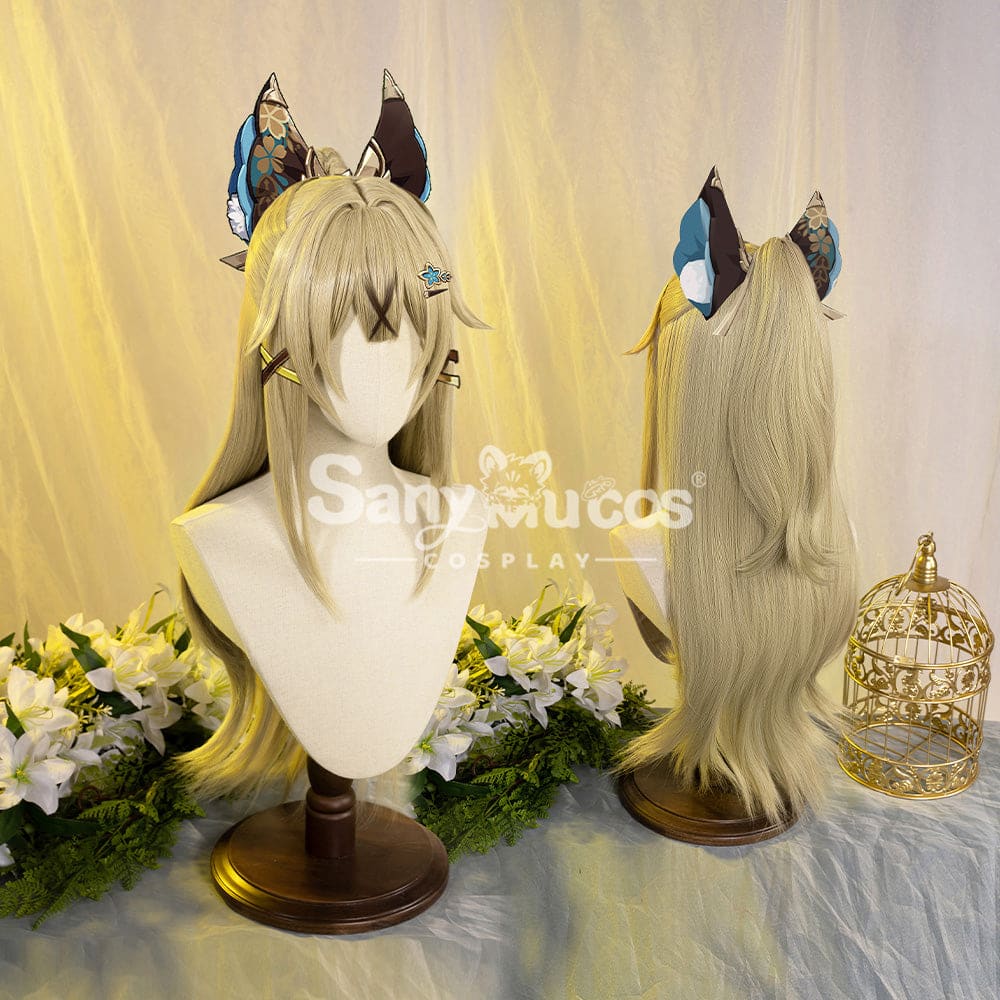 Game Genshin Impact Cosplay Kirara Wig Wigs