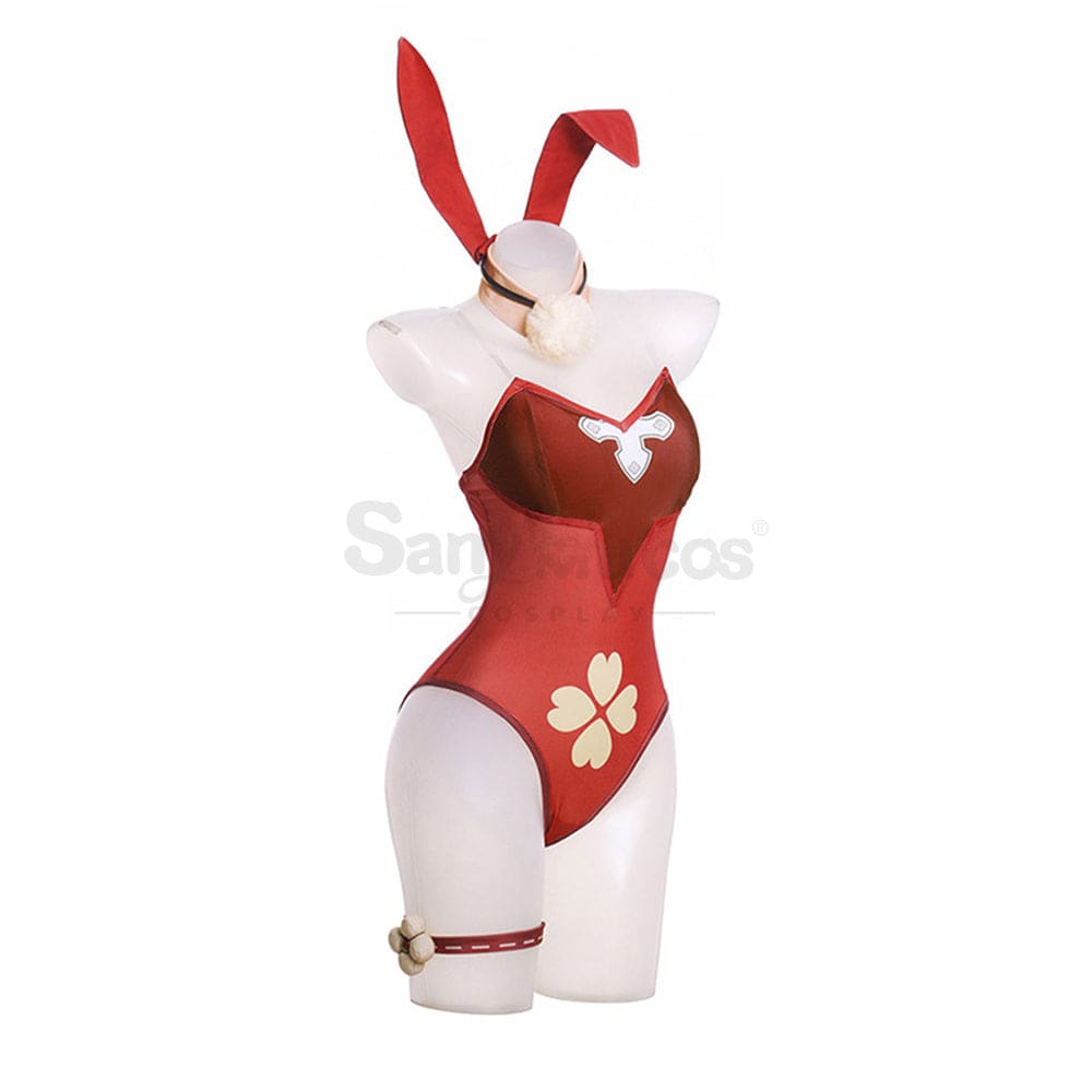 Game Genshin Impact Cosplay Klee Sexy Bunny Girl Costume Costumes