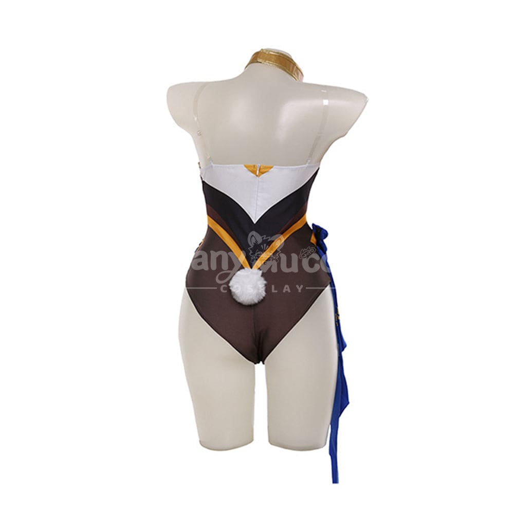 Game Genshin Impact Cosplay Layla Sexy Bunny Girl Costume Costumes