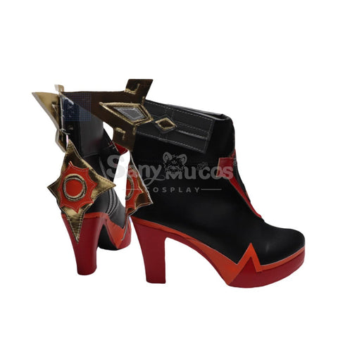 Game Genshin Impact Cosplay Mavuika Shoes Boots