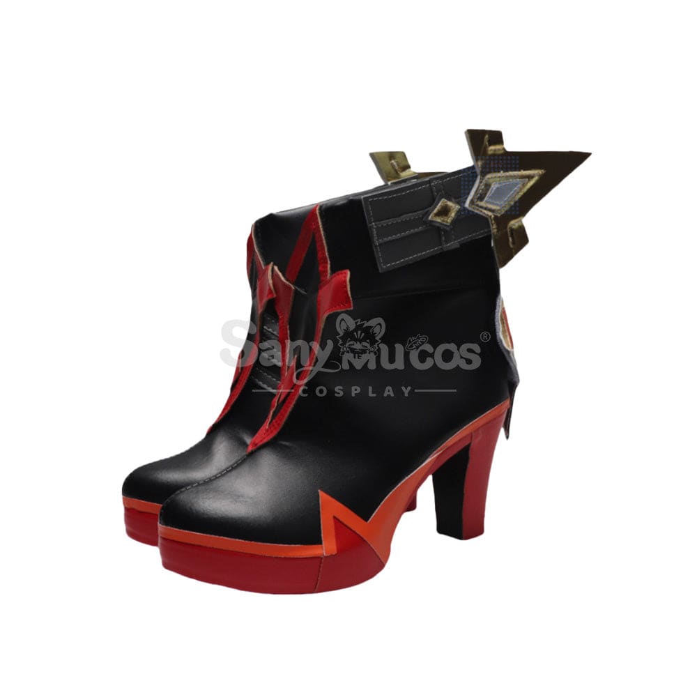 Game Genshin Impact Cosplay Mavuika Shoes Boots