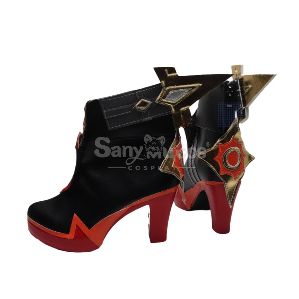 Game Genshin Impact Cosplay Mavuika Shoes Boots