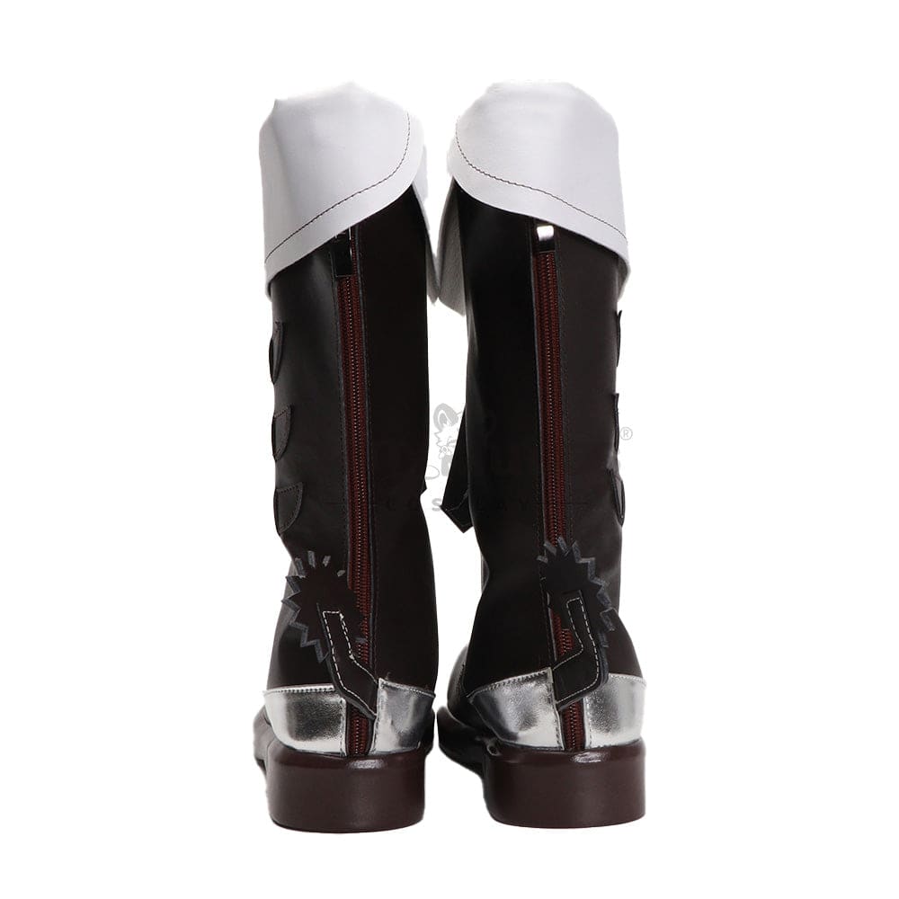 Game Genshin Impact Cosplay Mika Shoes Boots