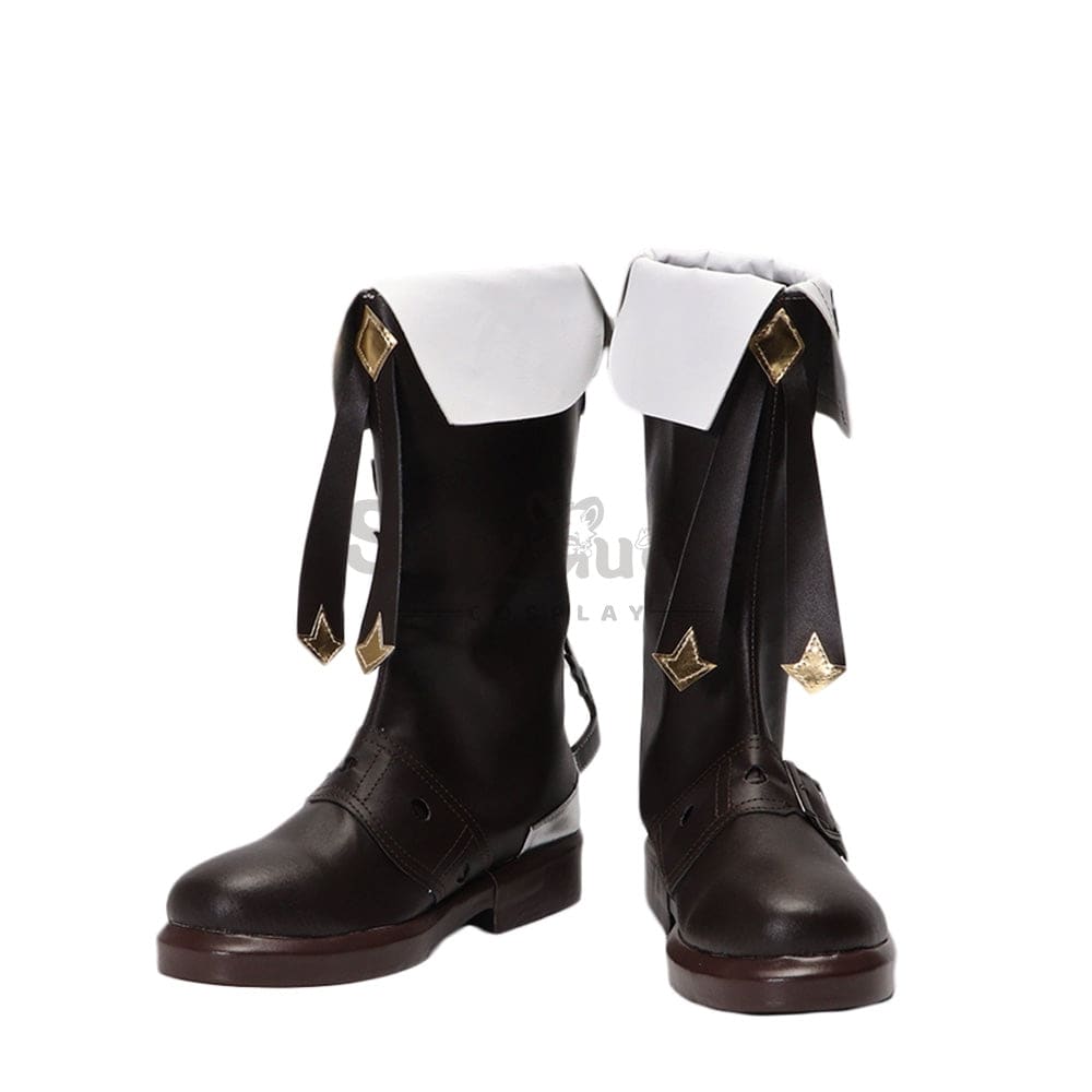 Game Genshin Impact Cosplay Mika Shoes Boots