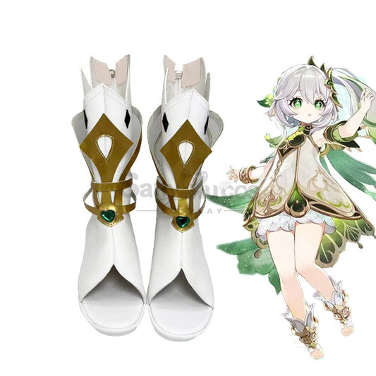 Game Genshin Impact Cosplay Nahida Shoes Boots 1000