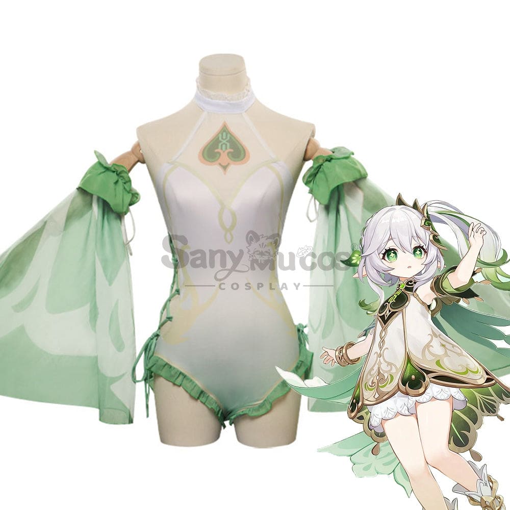 Game Genshin Impact Cosplay Nahida Swimsuit Costume Costumes