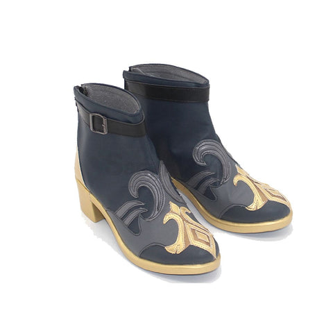 Game Genshin Impact Cosplay Neuvillette Shoes Boots