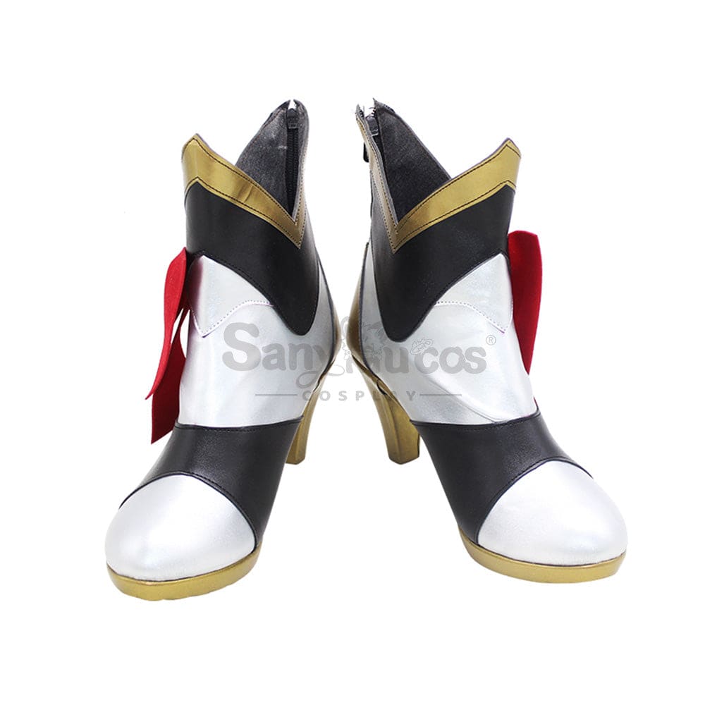 Game Genshin Impact Cosplay Noelle Shoes Boots